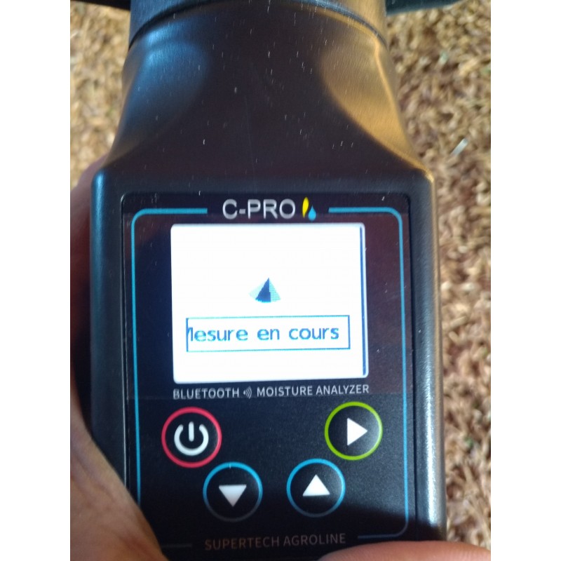 C-PRO 32FR humidimètre avec broyeur et application Agrolog
