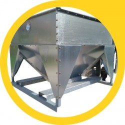 Containers sur fourche