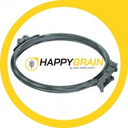 Collier acier galvanisé connexion rapide Ø150 