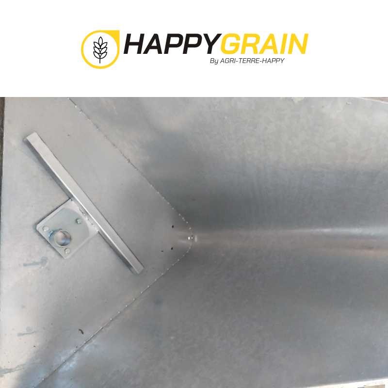 Trémie galva pour convoyeur à vis CS125