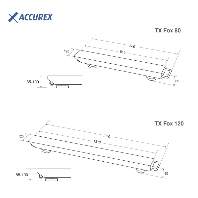 KIT barres de pesées TX FOX avec indicateur