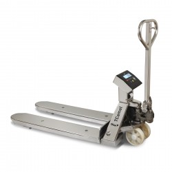Transpalette peseur haut de gamme TCamel 2T acier inoxydable 