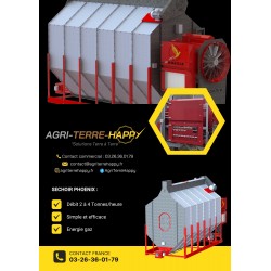 Séchoir à grain 2 à 4 tonnes/h