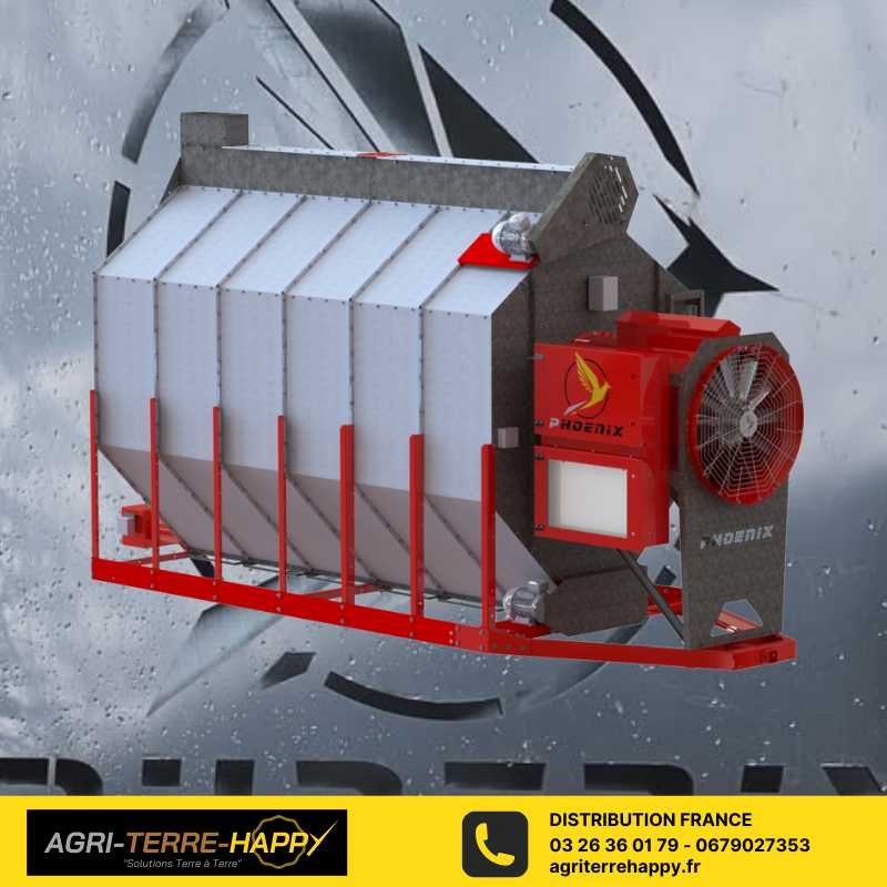 Séchoir a grain mobile 2 à 4 T/h