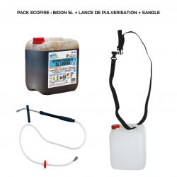 PACK ECOFIRE FIGHTING INDUSTRY 5 L + lance - sangle