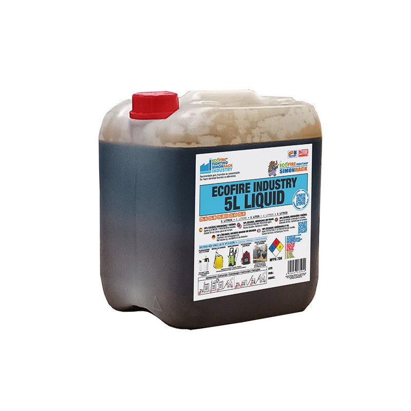 PACK ECOFIRE FIGHTING INDUSTRY 5 L + lance - sangle