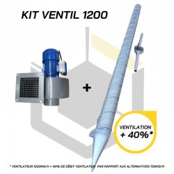 KIT VENTIL1200 Petites graines