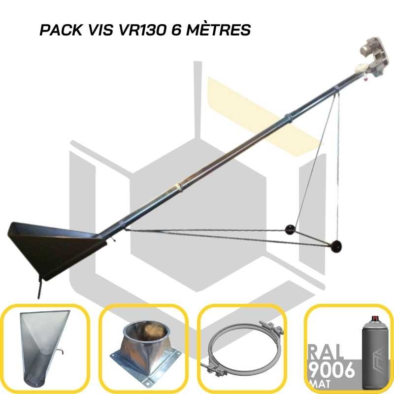 Pack vis à grain sur chariot 6 mètres diam 130 débit 7-10T/h