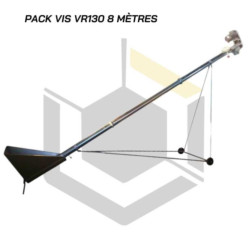 Pack vis à grain sur chariot + auge et accessoires