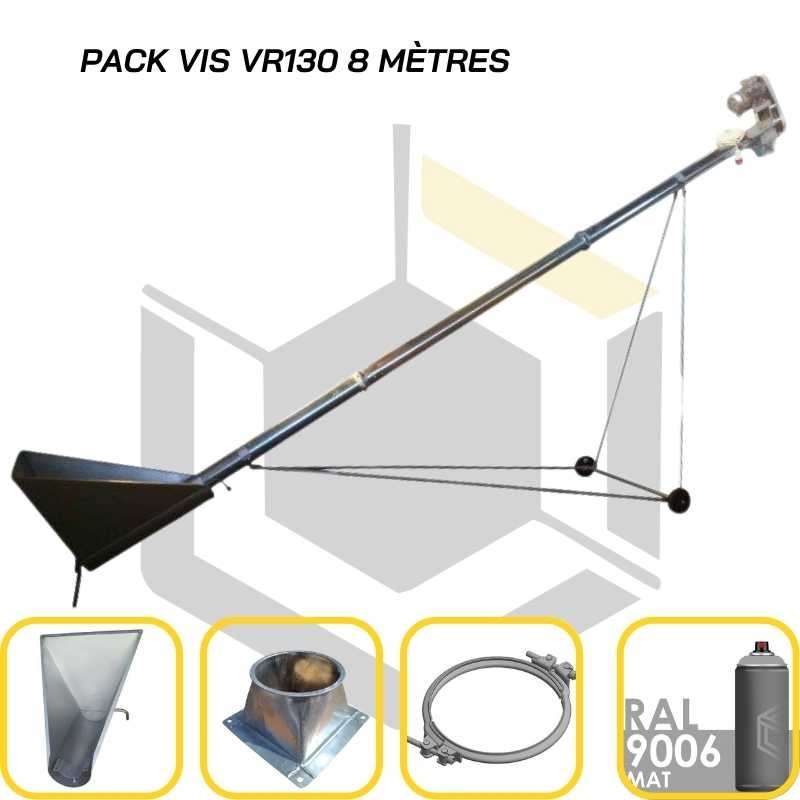 Pack vis à grain sur chariot + auge et accessoires