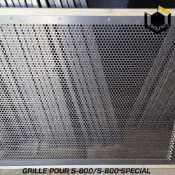 Grille S800 trou rond dimensions cadre 52 x64 cm