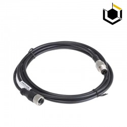 Câble extension connecteur M12 male/femelle 3m pour pesage agreto