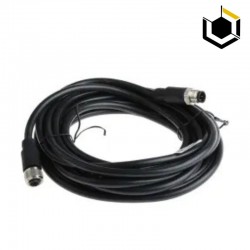 Câble extension connecteur M12 male/femelle 10m pour pesage agreto