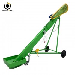 Transporteur a palettes  sur chariot  5 mètres avec trémie 