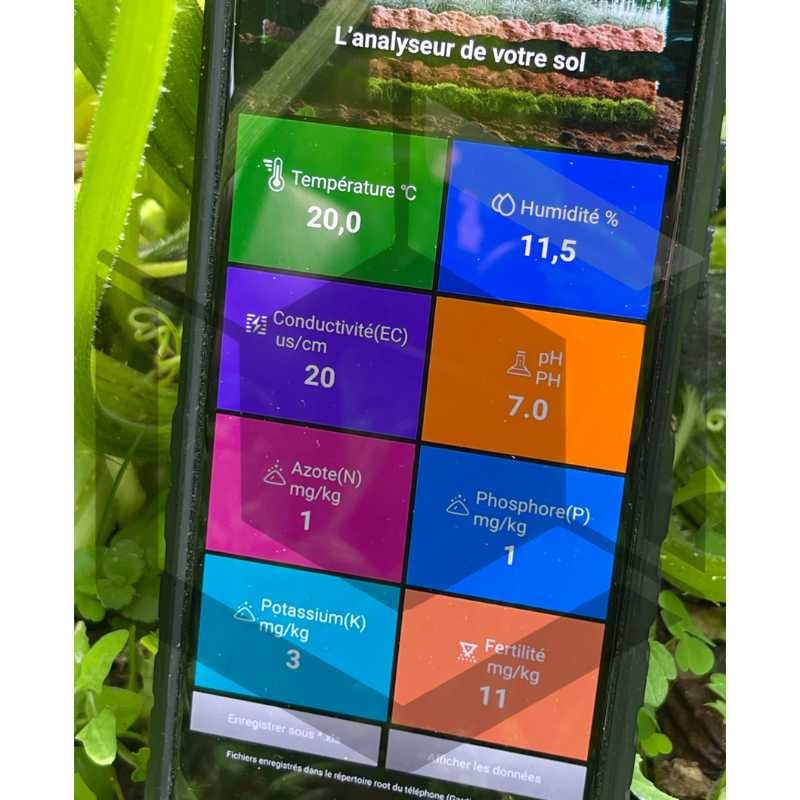 Analyseur de sol intelligent 8-en-1 GARDISCAN