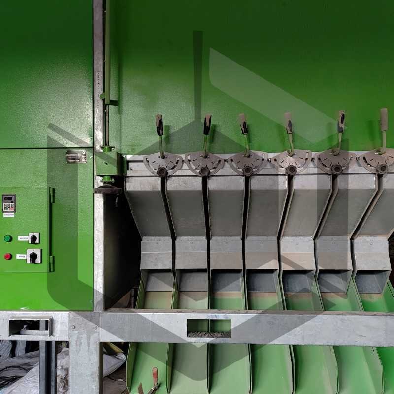 Trieur aérodynamique 40T/h ventilateur 6Kw/380v