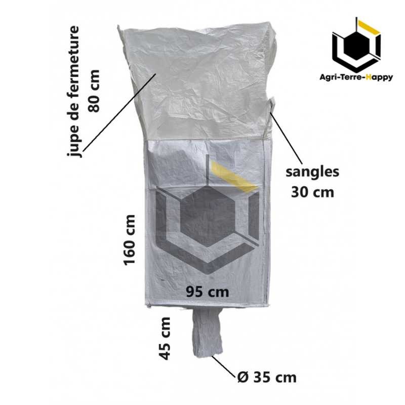 Big Bag SF5/1 95x95x160 jupe + goulotte