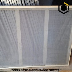 Tamis avec tissu métallique pour nettoyeur à grains S-800 ST et SP