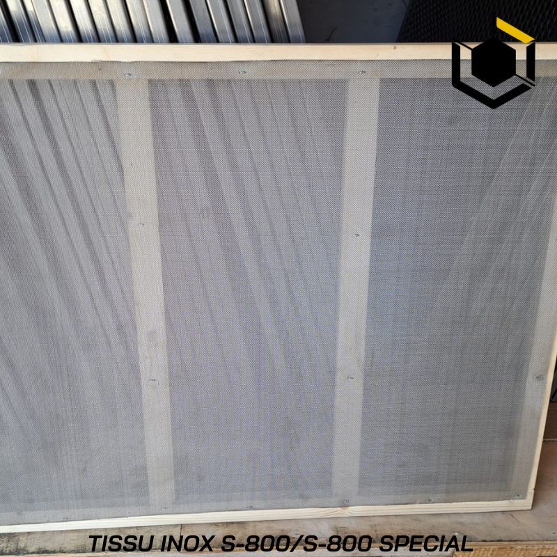 Tamis avec tissu métallique pour nettoyeur à grains S-800 ST et SP