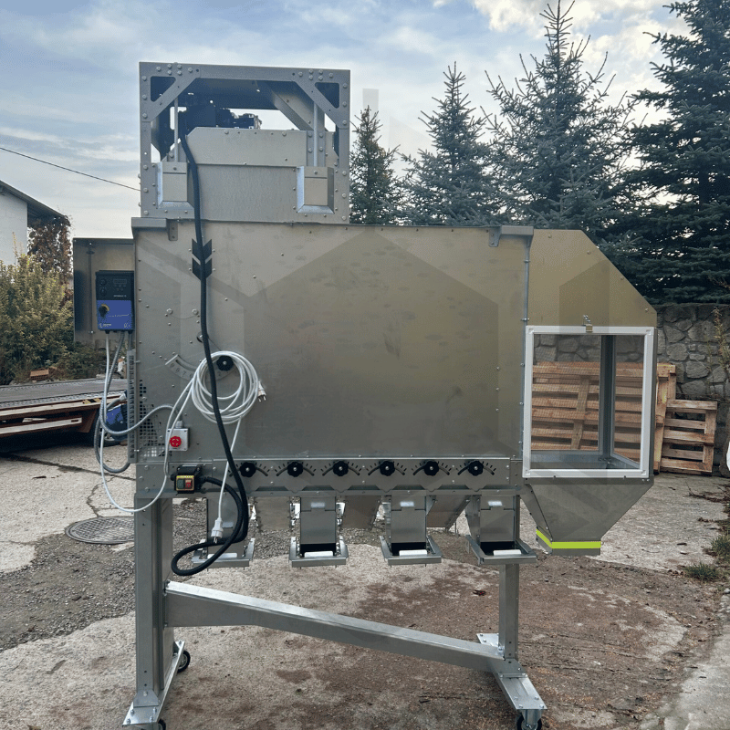 Trieur aérodynamique GEN3 acier galva 7 sorties standart