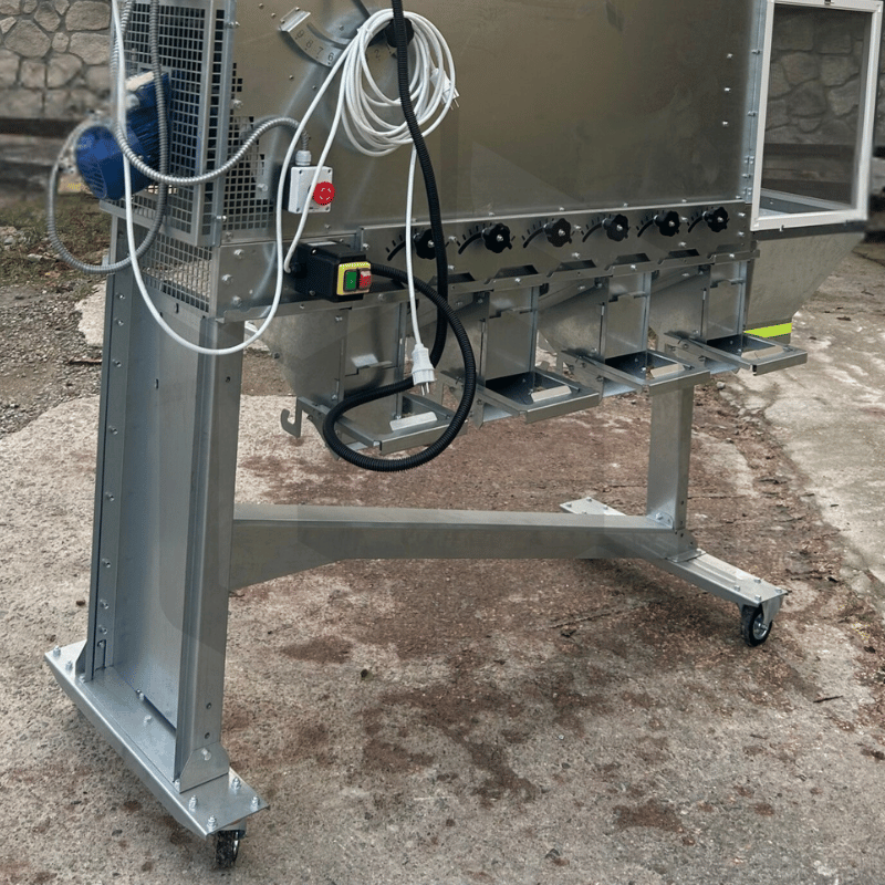 Trieur aérodynamique GEN3 acier galva 7 sorties standart