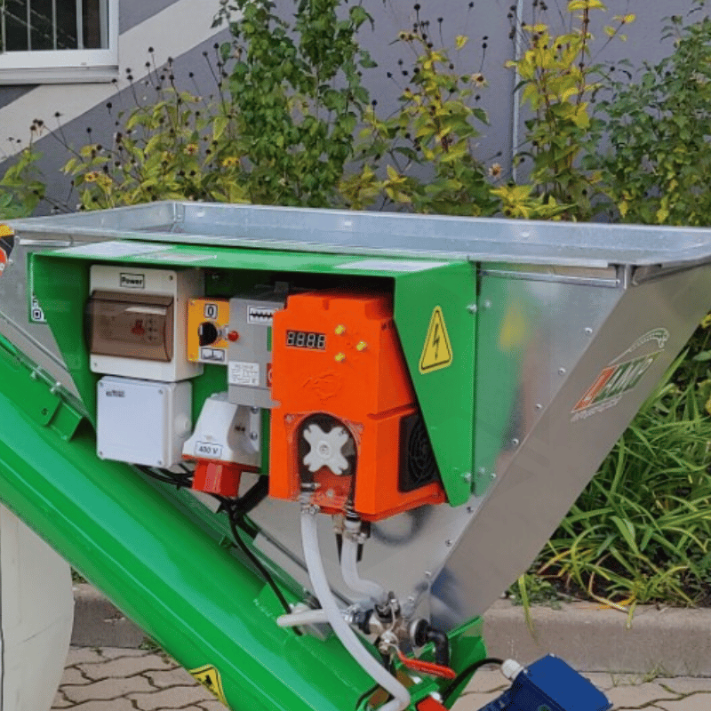 Appareil de traitement de semence série BIG BAG  équipé vis polyuréthane