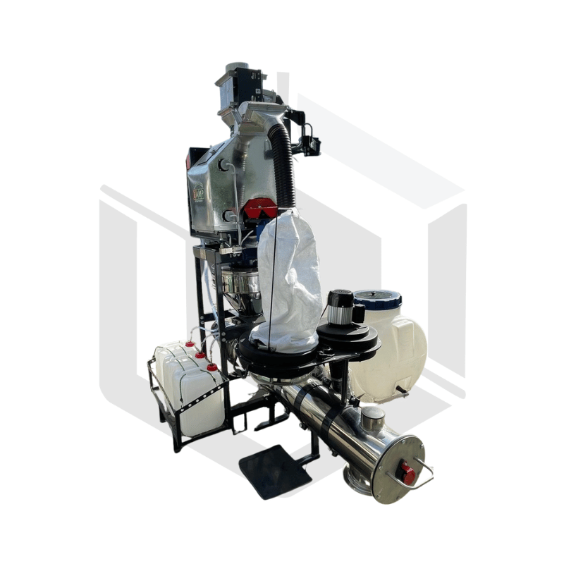 PKSF-20PT Appareil de traitement de semence série multi  équipé 4 pompes péristaltique