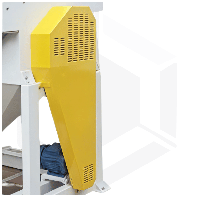 Epierreur à circuit fermé équipé contact grain en acier galvanisé