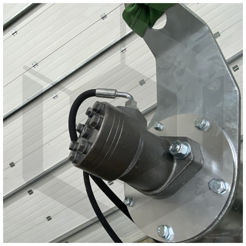 Convoyeur à vis souple HD diam90 version hydraulique