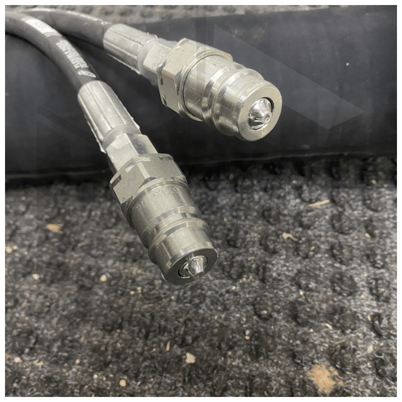 Convoyeur à vis souple renforcé HD diam76 version hydraulique