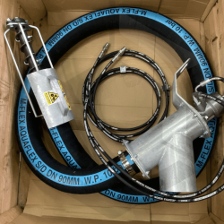 Convoyeur à vis souple renforcé HD diam127 version hydraulique