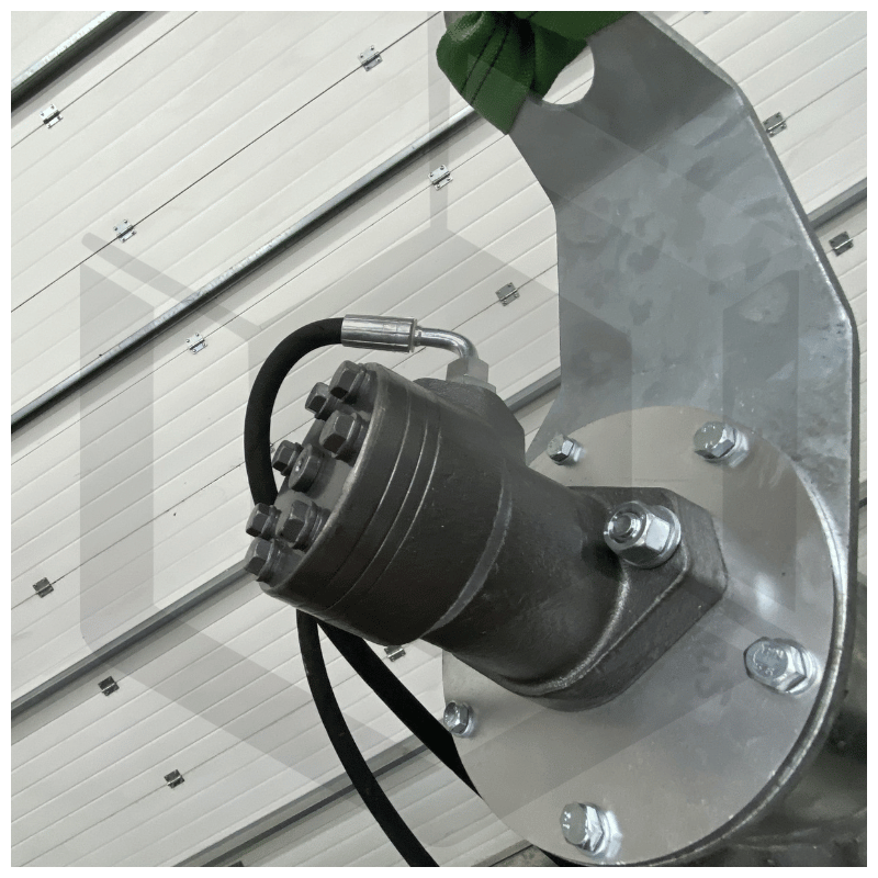 Convoyeur à vis souple HD diam110 version hydraulique