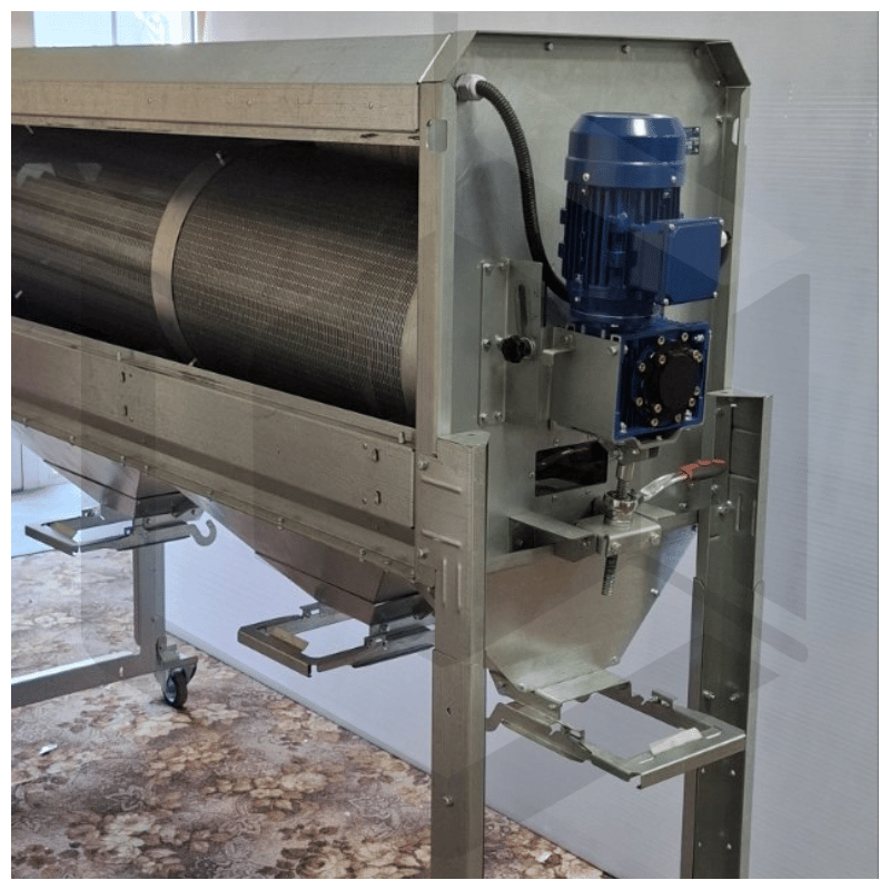 Trieur rotatif à 2 grilles GEN3 finition acier galva