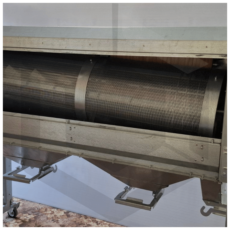 Trieur rotatif à 2 grilles GEN3 finition acier galva