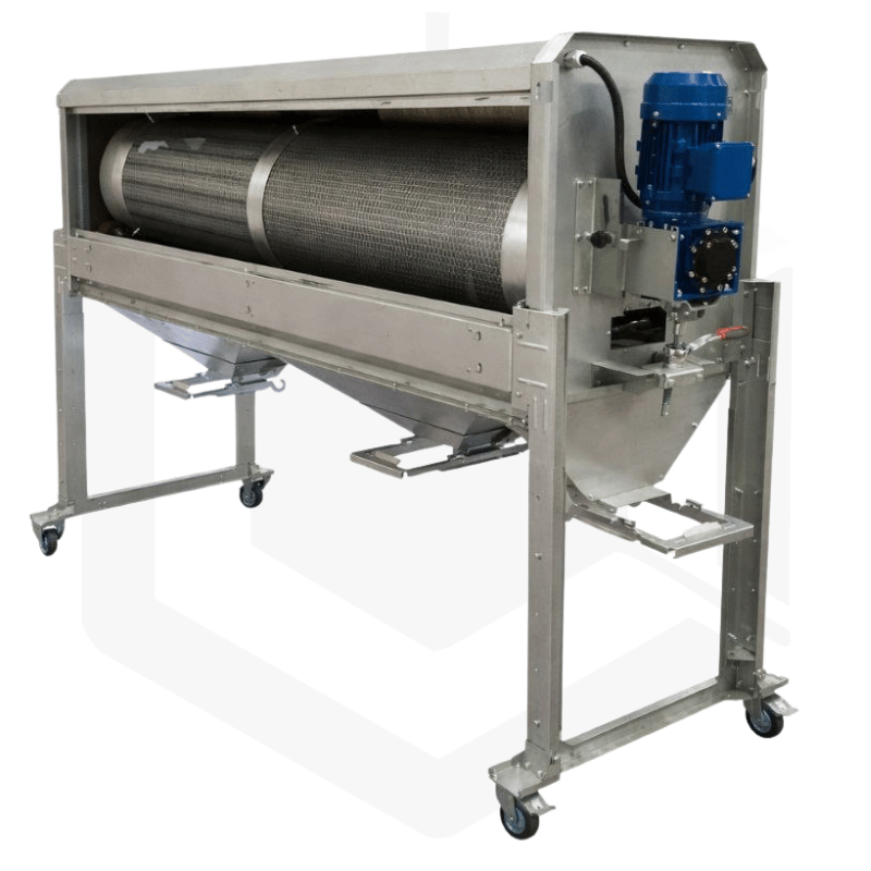 Trieur rotatif à 2 grilles GEN3 finition acier galva