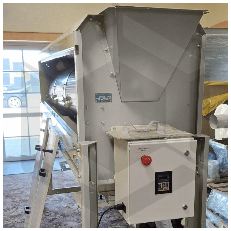 Trieur rotatif à 3 grilles  GEN3 finition acier galva