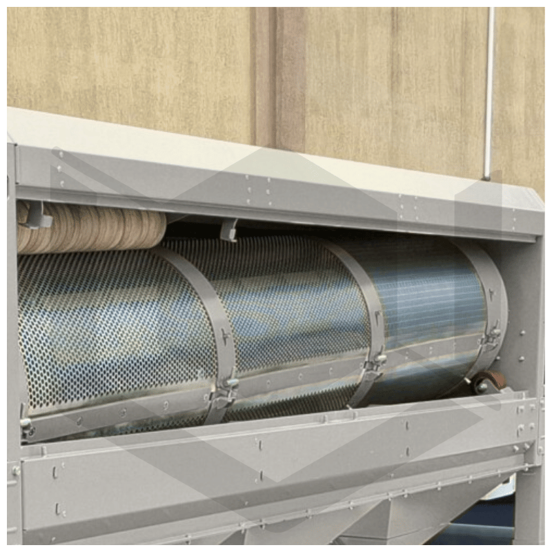 Trieur rotatif à 3 grilles  GEN3 finition acier galva