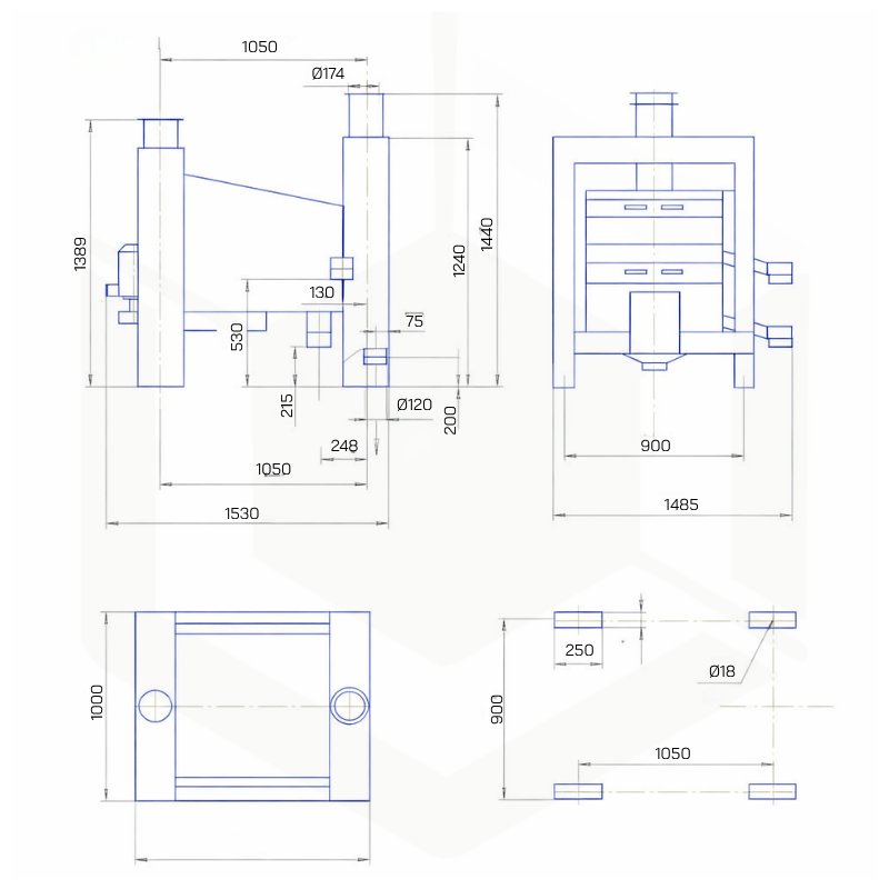 Trieur plan BSH12.3 ST