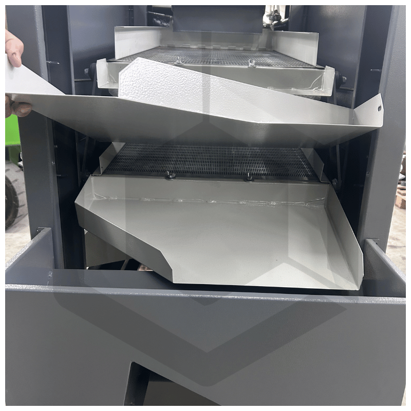 Pack Trieur plan 2 grilles avec pré-aspiration + boitier de commande +  cyclone