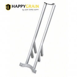 Support acier galvanisé pour gamme convoyeur vis souple CS, CW, HD, HDH