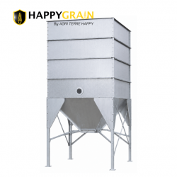 Silo intérieur galvanisé de 3 à 9m3