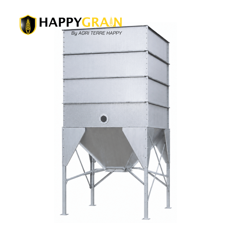 Silo intérieur galvanisé de 3 à 9m3