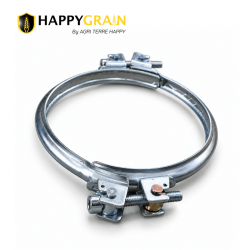 Collier acier galvanisé  diam 150 standard
