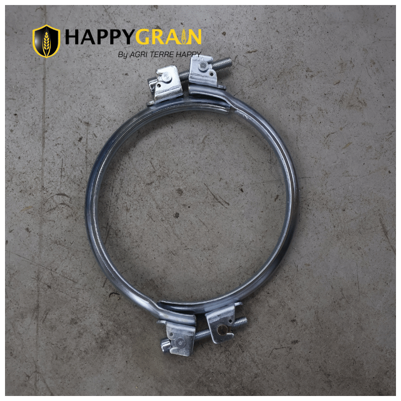 Collier acier galvanisé  diam 150 standard