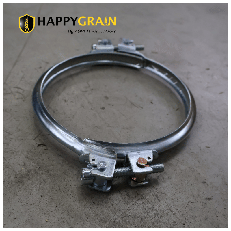 Collier acier galvanisé  diam 150 standard