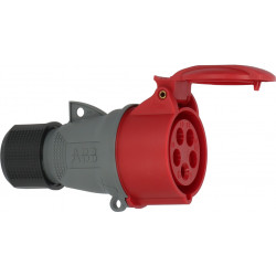 Prise femelle 3P+T+N 16A/415V