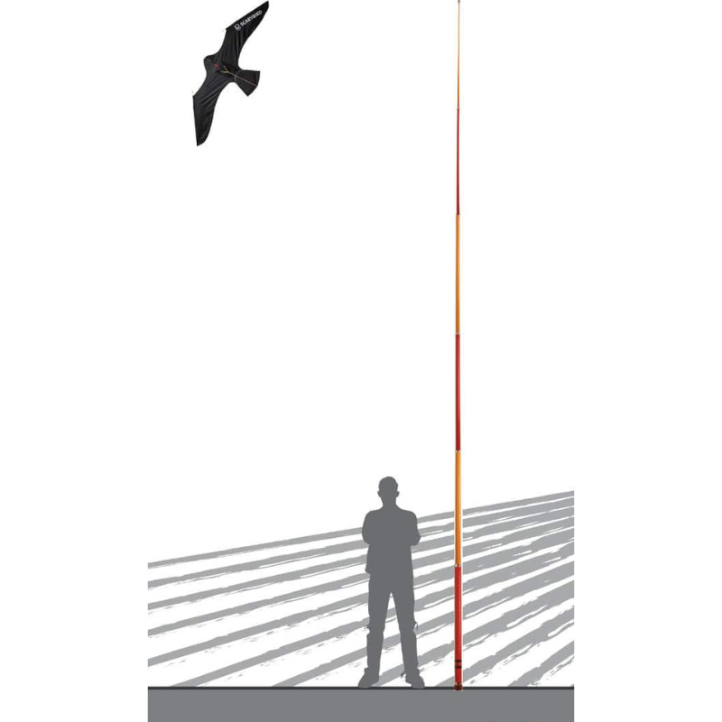 Kit effaroucheur d'oiseaux professionnel 9 mètres